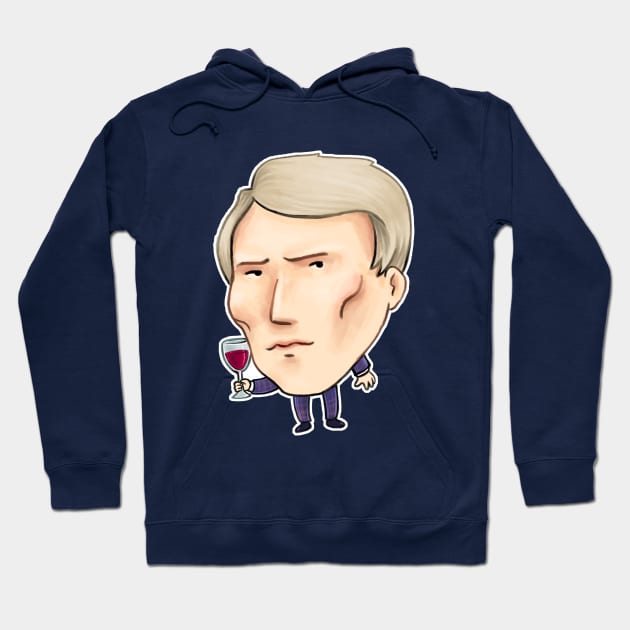 Hannibal Lecter Hoodie by emcarrs